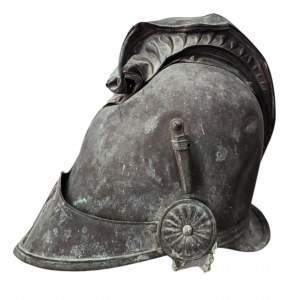 Zabytkowy hełm strażacki, Francja, 1821