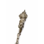 Decorative silver spoon with the Emblem of Great Britain, Johan Schleissner &amp; Sohne, Germany, 19th century.