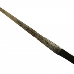 Klingenthal sword head, France, 19th century.