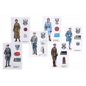 Set of collectible postcards Battle of Warsaw 1920