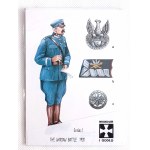 Set of collectible postcards Battle of Warsaw 1920