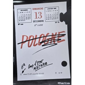 Pologne, 13 décembre / Patriotic poster