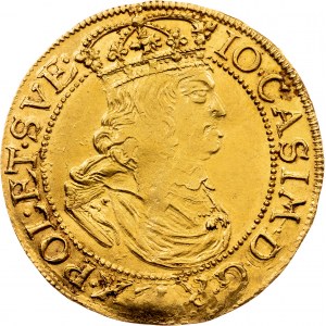 Poland, Casimir, 2 ducats 1659 RR!