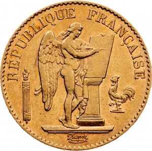 France, 20 Frank 1891 A