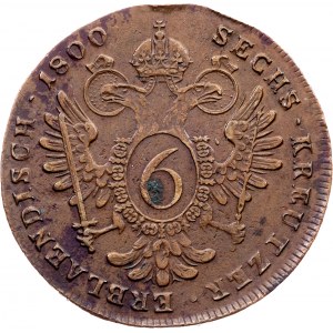6 krejcar 1800 B