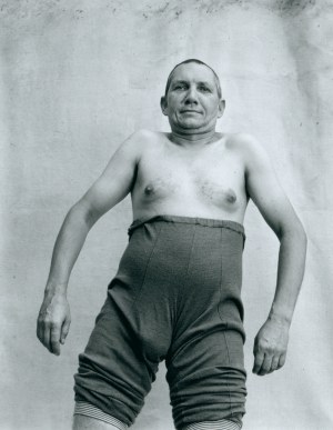 Andrzej Kwietniewski photo by Andrzej Świetlik [1990s vintage print / Documentary photograph from the collection of Andrzej Kwietniewski a retired member of the Łódź Kaliska art group].