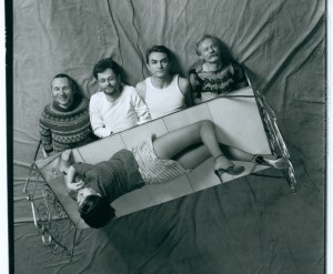 [Lodz Kaliska] Legs photo by Andrzej Swietlik [life time print / 1996 / Documentary photograph from the collection of Andrzej Kwietniewski, a retired member of the Lodz Kaliska art group].