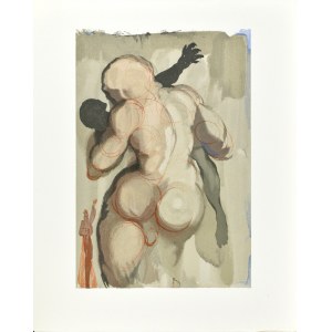 Salvador DALI (1904-1989), La Divine Comédie - Le Purgatoire (Purgatorio) - Chant VI, 1963.