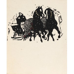Ludwik MACIĄG (1920-2007), Jazda saniami