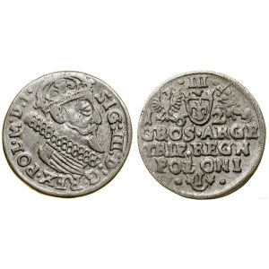 Polska, trojak, 1624, Kraków