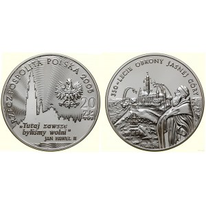 Polonia, 20 zloty, 2005, Varsavia