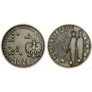 Polonia, 10 zloty, 2011, Varsavia