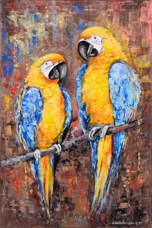 Anna Sandecka-Ląkocy, Colorful friendship, 2024