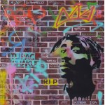 Mateusz Stronk, Tupac Shakur Mural, 2024