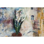 Zbigniew Gostwicki (1906 Kraków - 2003 Kraków), Still life with hyacinth in a pot (In the window), 1933