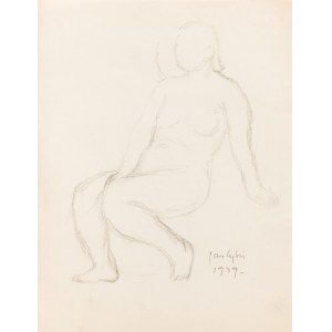 Jan Cybis (1897 Wróblin - 1972 Warsaw), Nude, 1939