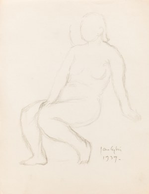 Jan Cybis (1897 Wróblin - 1972 Warszawa), Akt, 1939