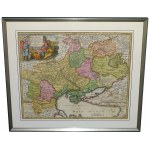 Ukraina UKRANIA quae et TERRA COSACCORUM Homann 1712