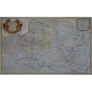 Republic of Poland Lithuania Ukraine Royaume de Pologne subdivisés suiuant l'estendu de ses etats Jean &amp; Co, Guillaume Sanson, Alexis Hubert Jaillot