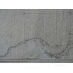 Bałtyk mapa morska CARTE REDUITE DE LA MER BALTIQUE