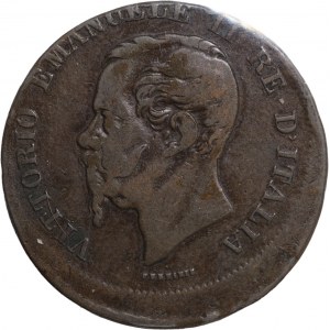 Regno d'Italia. Vittorio Emanuele II (1862-1867), 5 centesim...