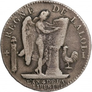 Francia, reale. Luigi XVI, 1774-1793. Écu de 6 livres 1792 I...