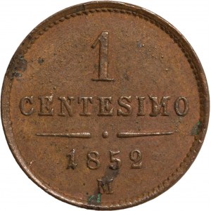 Mailand, Franz Joseph I. von Habsburg (1848-1866). 1 Cent...