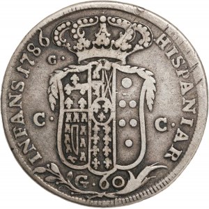 Napoli, Ferdinando IV di Borbone (1759-1816). Mezza piastra ...