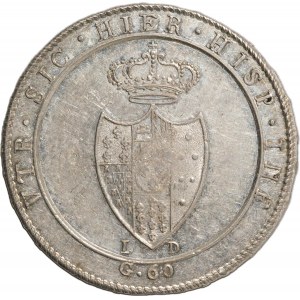 Napoli, Ferdinando IV di Borbone (1799-1805) - Mezza Piastra...