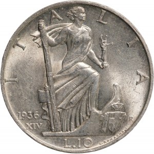 Regno d'Italia, Vittorio Emanuele III (1900-1946). 10 Lire 1...