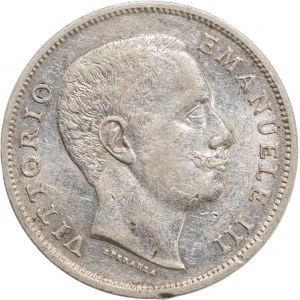 Regno d'Italia, Vittorio Emanuele III (1900-1946). 1 lira 19...