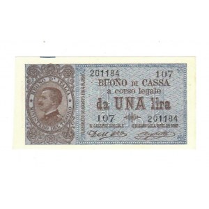Regno d'Italia, Buono di cassa V.Emanuele III (1900/1943) 1...