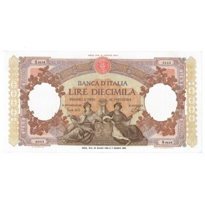 Italian Republic, 10000 Lira Queens of the Sea Ministerial Decree 24-03-1...