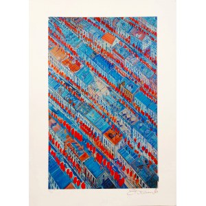 Edward Dwurnik (1943 - 2018), Lodz, inkography (edition 36/50), 2013