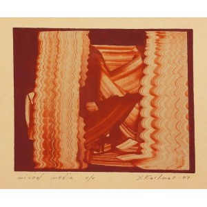 Yaroslav Kachmar (ur. 1955), Bez tytułu 323, monotypia, 2007