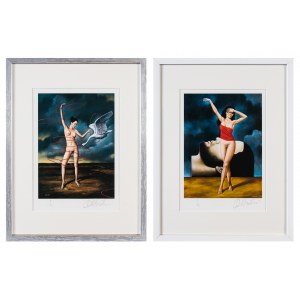 Rafał Olbiński, soubor 2 inkografií "Salome I/XX" a "Bez názvu I/XX"