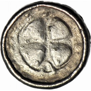R-, Zbigniew (nejstarší syn W, Herman) Křížový denár oo 1097, rovný kříž/Maltský kříž