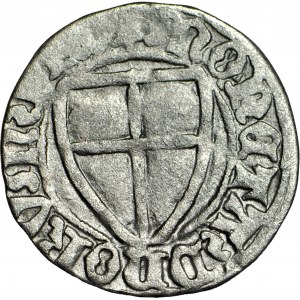 R-, Zakon Krzyżacki, Michał Küchmeister von Sternberg 1414-1422, Szeląg, ozdobne przerywniki