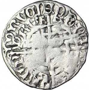 Teutonic Order, Pawel von Russdorf 1422-1441, the Shelter, double minted