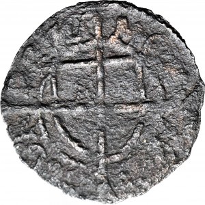 RR-, Teutonský rád, Konrad von Erlichshausen 1441-1449, Shelly, dobový falzifikát