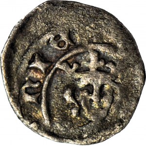 R-, Casimir III the Great 1333-1370, Crown portrait denarius
