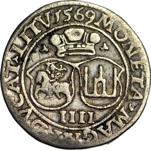 Sigismund II Augustus, Foursquare 1569, Vilnius, tip L