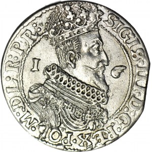 Zygmunt III Waza, Ort 1624/3, Gdańsk, PR, piękny