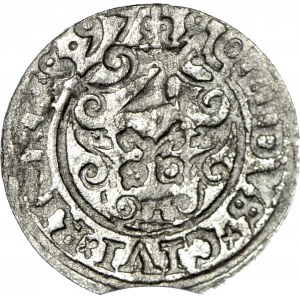 RR-, Sigismond III Vasa, Shelly 1597, Riga ODWROTKA