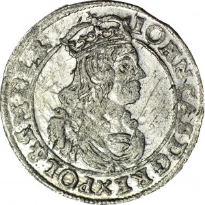 Jan II Kazimierz, Szóstak 1662 AT, Bydgoszcz, piękny, obwódki