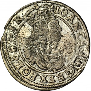 Jan Kazimierz, Szóstak 1664 AT, Bydgoszcz, błędy SIDIR, SEXX