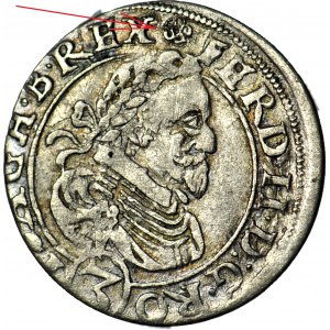 Silesia, Ferdinand II, 3 krajcars 1626 HR, Kwiat, Wrocław