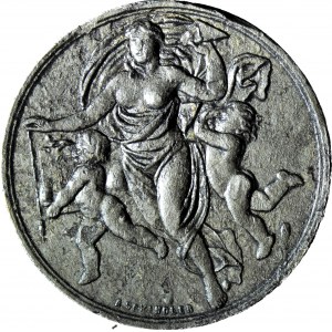Medal 1894, Lviv National Exhibition, 50mm, signed A. Schindler