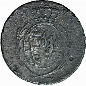 RR-, Księstwo Warszawskie, 3 grosze 1810 IS, emisja pilotażowa-próbna
