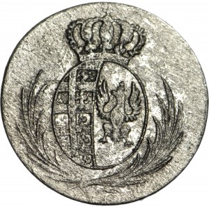 Księstwo Warszawskie, 5 groszy 1811 IS, przebite na 1/24 talara